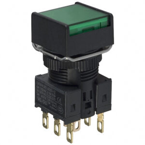 OMRON A16 □-P series: button switch (separate type) (with light · without light) (platinum 16) - A16L-AGM-12D-1P