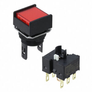 OMRON A16 □-P series: button switch (separate type) (with light · without light) (platinum 16) - A16L-ARM-12D-1P
