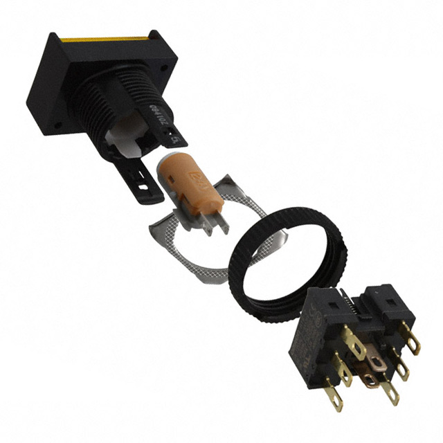 OMRON A16 □-P series: button switch (separate type) (with light · without light) (platinum 16) - A16-JYM-2P