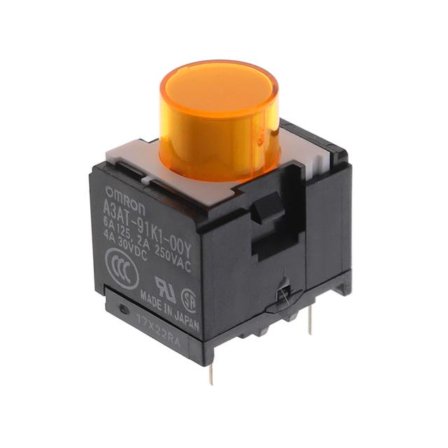 OMRON A3A series: small button switch (small square type) - A3AT-91K1-00EY