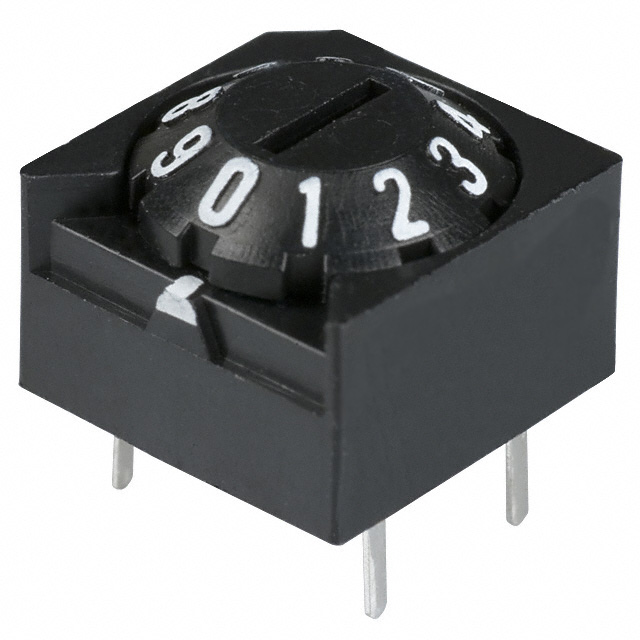 OMRON A6A series: Rotary DIP switch (high seal · IEC IP64) - A6A-10R