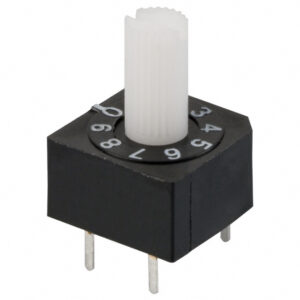 OMRON A6A series: Rotary DIP switch (high seal · IEC IP64) - A6A-10CS