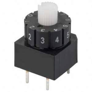 OMRON A6A series: Rotary DIP switch (high seal · IEC IP64) - A6A-10CW