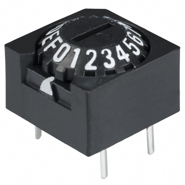 OMRON A6A series: Rotary DIP switch (high seal · IEC IP64) - A6A-16C