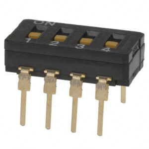 OMRON A6D/A6DR series: Slide keys DIP switch - A6D-4100