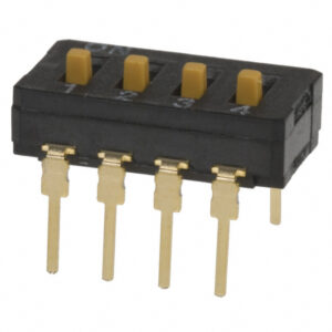 OMRON A6D/A6DR series: Slide keys DIP switch - A6D-4103