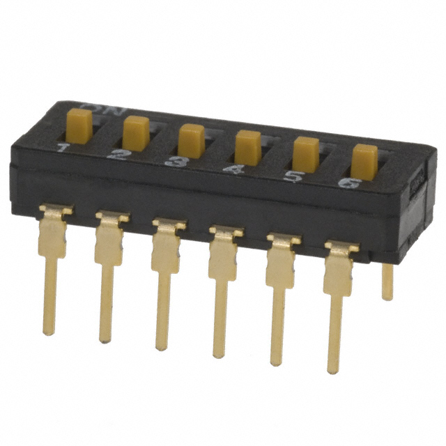 OMRON A6D/A6DR series: Slide keys DIP switch - A6D-6103