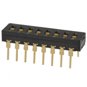 OMRON A6D/A6DR series: Slide keys DIP switch - A6D-0100