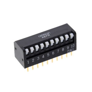 OMRON A6FR series: Keys DIP switch (box shape · substrate insertion type) - A6FR-0101
