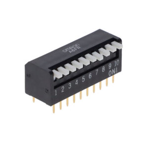 OMRON A6FR series: Keys DIP switch (box shape · substrate insertion type) - A6FR-0104