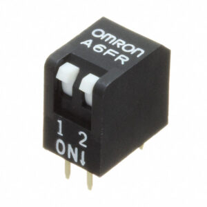 OMRON A6FR series: Keys DIP switch (box shape · substrate insertion type) - A6FR-2101