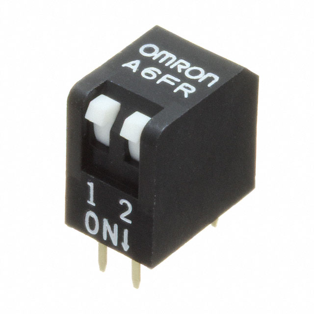 OMRON A6FR series: Keys DIP switch (box shape · substrate insertion type) - A6FR-2101