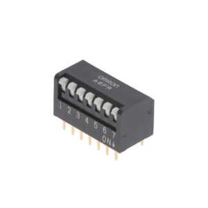 OMRON A6FR series: Keys DIP switch (box shape · substrate insertion type) - A6FR-7101