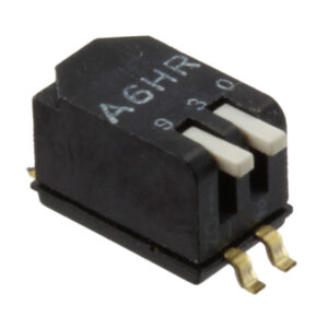 OMRON A6HR series: Keys DIP switch (half pitch) - A6HR-2104-R100