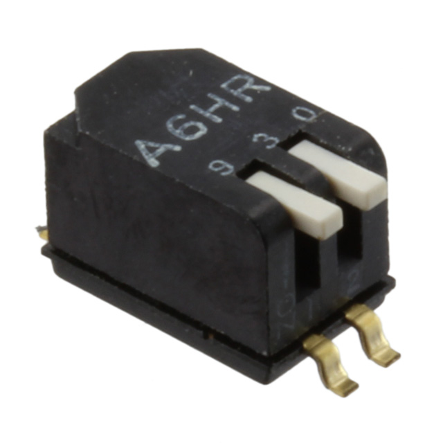 OMRON A6HR series: Keys DIP switch (half pitch) - A6HR-2104-PM