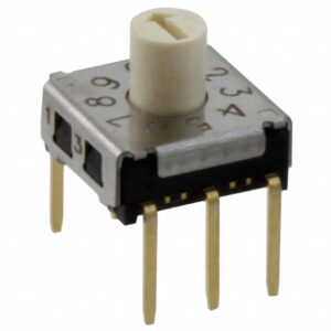 OMRON A6K/A6KS series: Rotary DIP switch - A6K-104RS