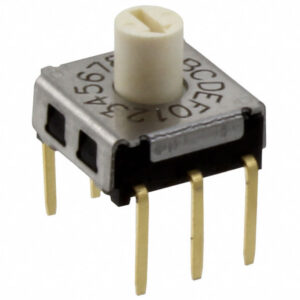 OMRON A6K/A6KS series: Rotary DIP switch - A6K-164RS
