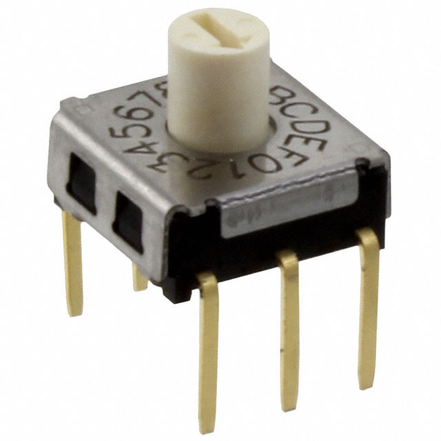 OMRON A6K/A6KS series: Rotary DIP switch - A6K-164RS