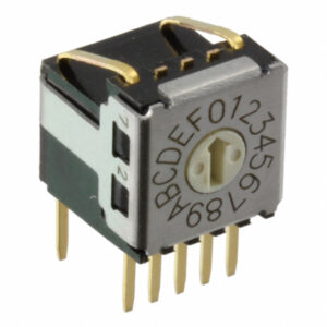 OMRON A6K/A6KS series: Rotary DIP switch - A6KV-164RF