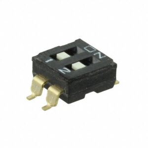 OMRON A6SN series: Slide DIP switch (surface mounted) - A6SN-2104-R100