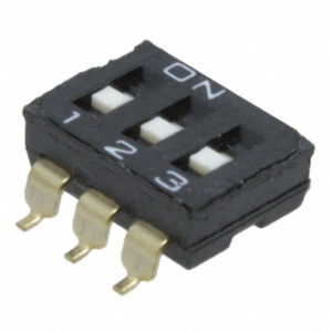 OMRON A6SN series: Slide DIP switch (surface mounted) - A6SN-3104-R100