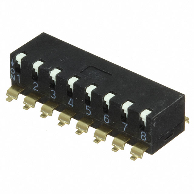 OMRON A6SR series: Keys DIP switch (surface mounted) - A6SR-8101