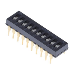 OMRON A6TN series: sliding DIP switch (blade type high voltage contact) - A6TN-0104