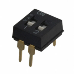 OMRON A6TN series: sliding DIP switch (blade type high voltage contact) - A6TN-2101