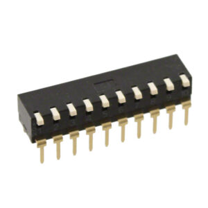 OMRON A6TR series: Keys DIP switch (thin · Terminal for printed substrate) - A6TR-0104