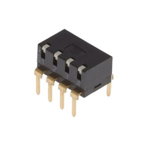 OMRON A6TR series: Keys DIP switch (thin · Terminal for printed substrate) - A6TR-4104
