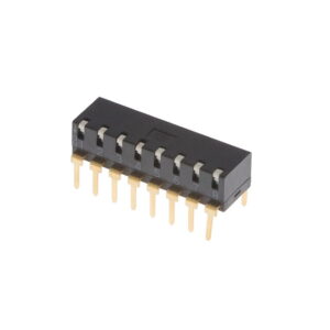 OMRON A6TR series: Keys DIP switch (thin · Terminal for printed substrate) - A6TR-8104