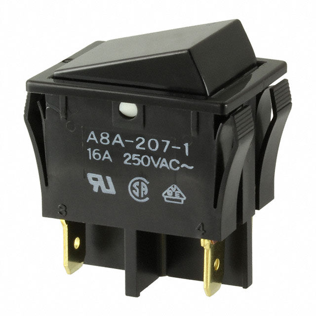 OMRON A8A series: boat-shaped switch - A8A-207-1