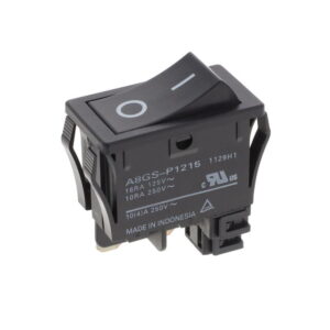 OMRON A8GS series: remote reset boat-shaped switch - A8GS-P1215