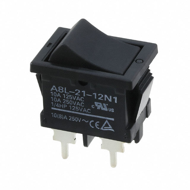 OMRON A8L series: small boat-shaped switch - A8L-21-12N1