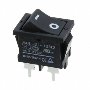 OMRON A8L series: small boat-shaped switch - A8L-21-12N6