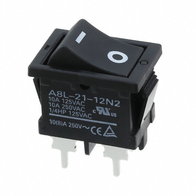 OMRON A8L series: small boat-shaped switch - A8L-21-12N3