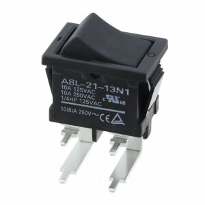 OMRON A8L series: small boat-shaped switch - A8L-21-13N1
