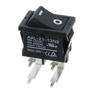OMRON A8L series: small boat-shaped switch - A8L-21-13N2