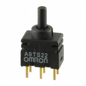 OMRON A9TS series: ultra-small toggle switch - A9TS22-0011