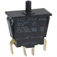OMRON D2D series: door power switch - D2D-3104