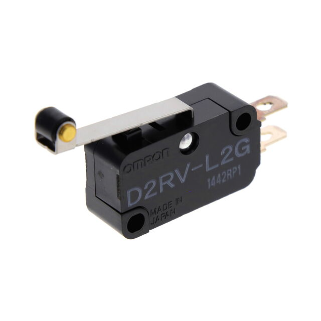 OMRON D2RV series: Small Basic switch - D2RV-L2G
