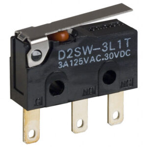 OMRON D2SW series: sealed ultra-small basic switch - D2SW-3L1-3TS