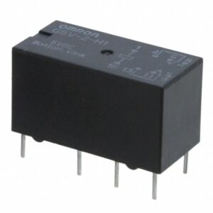 OMRON G5V series: miniature relay (2 pole/2c ultra-high sensitivity type) - G5V-2-H1 DC5