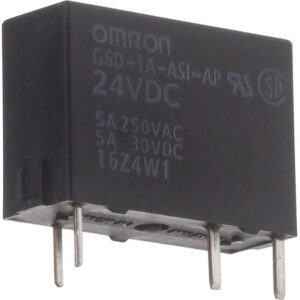 OMRON G6D series: Power Relay (1 pole/1a contact) - G6D-1A-ASI-AP DC24