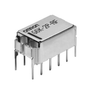 OMRON G6K series: surface mounted high frequency relay (2 pole/2c monostable type) - G6K-2P-RF DC24