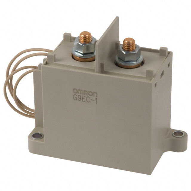 OMRON G9EC series: DC power relay (1 pole/1a contact 200A standard (DC400V 200A)) - G9EC-1 DC48V