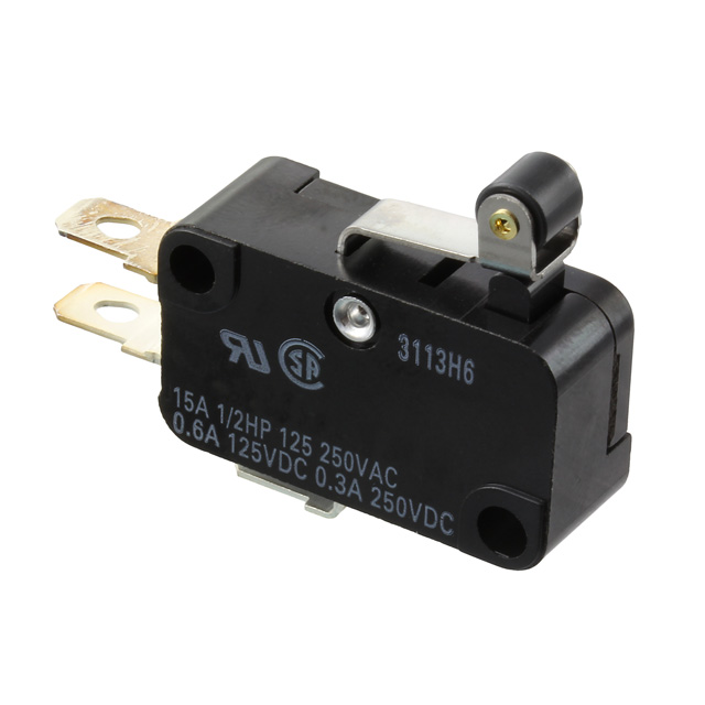 OMRON D3VJ series: Small Basic switch - D3VJ-65-3A4