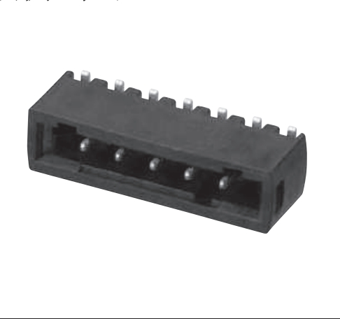 OMRON XW4 series: terminal block for printed substrate (Push-In SMT terminal 2.54mm spacing) (plug) - XW4K-03A1-H1-R100